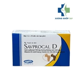 Savprocal D - Hỗ trợ điều trị bệnh loãng xương